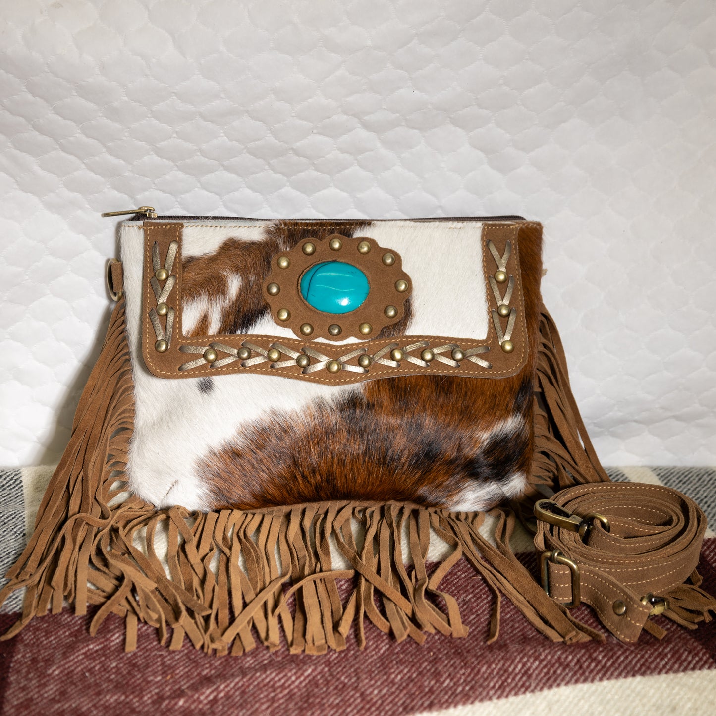 #29 FRINGE/TURQUOISE STONE