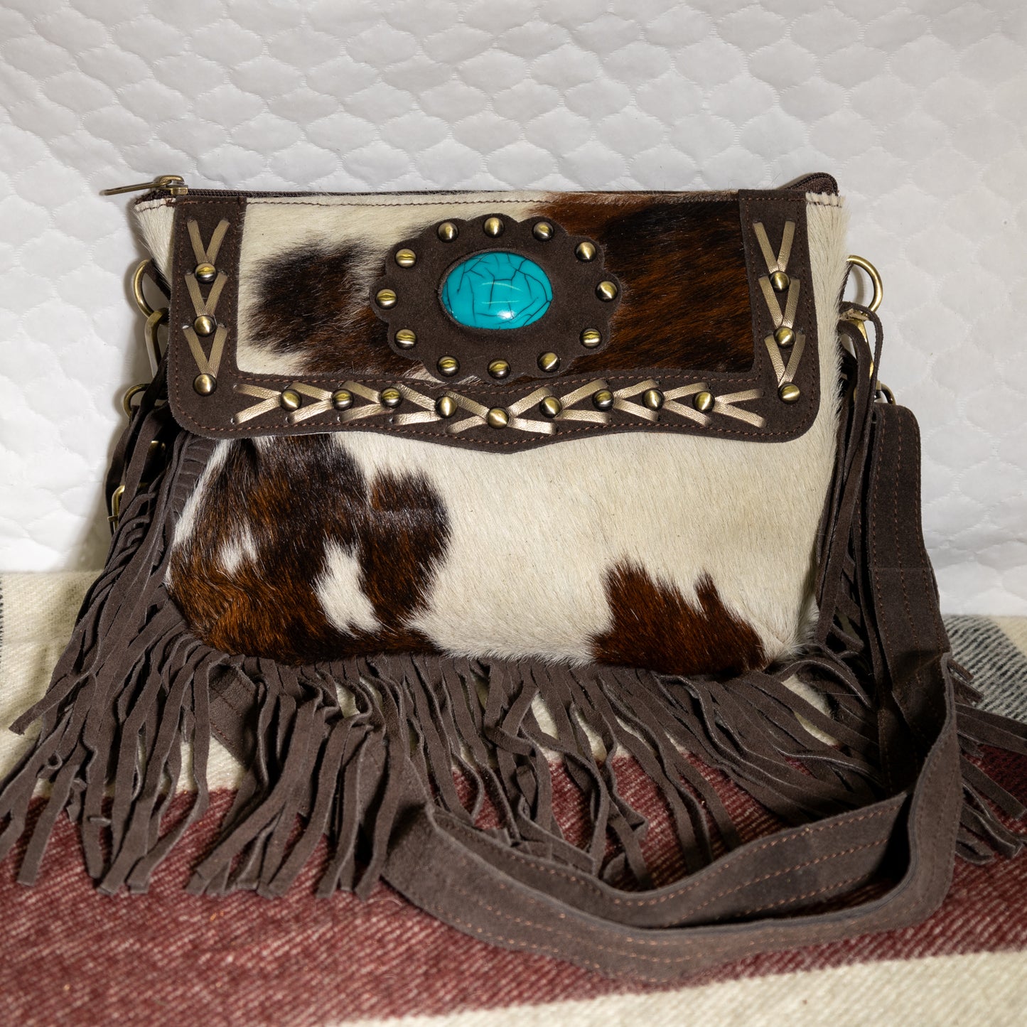 #29 FRINGE/TURQUOISE STONE