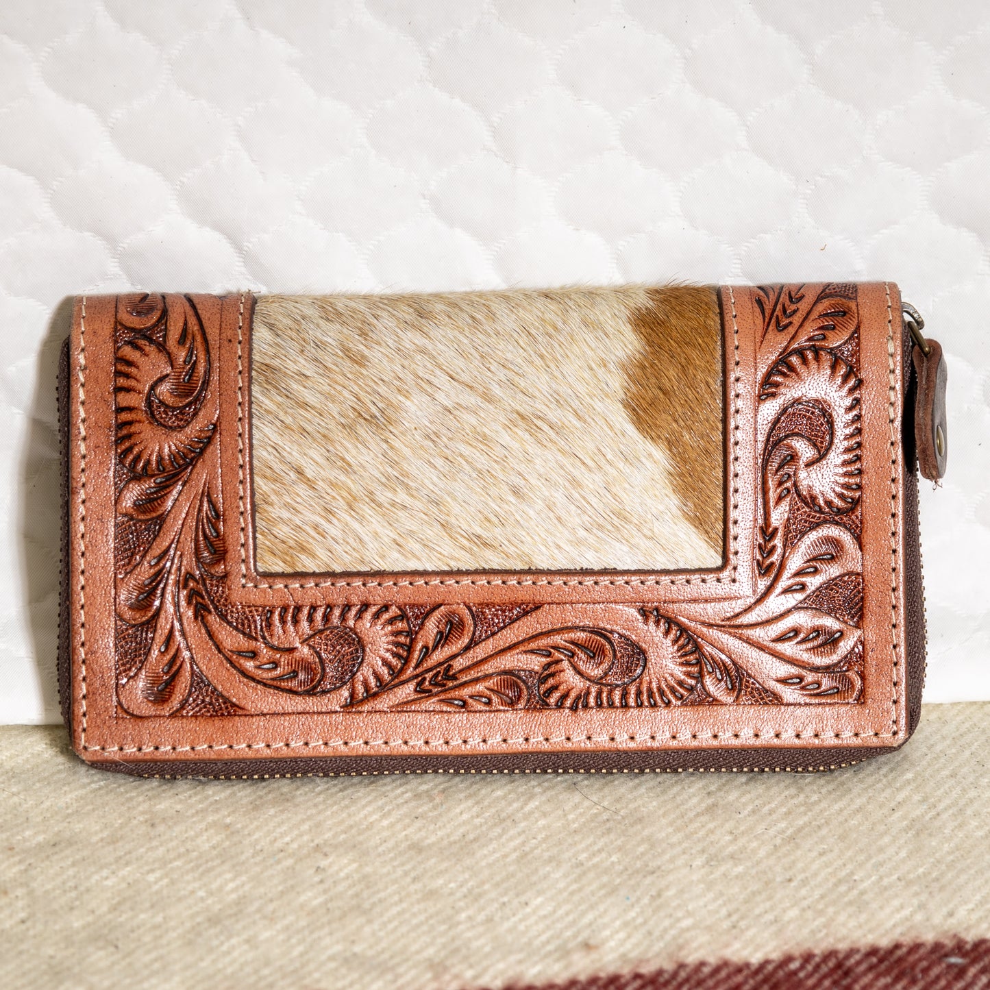 #24 WALLET/TOOLED EDGE