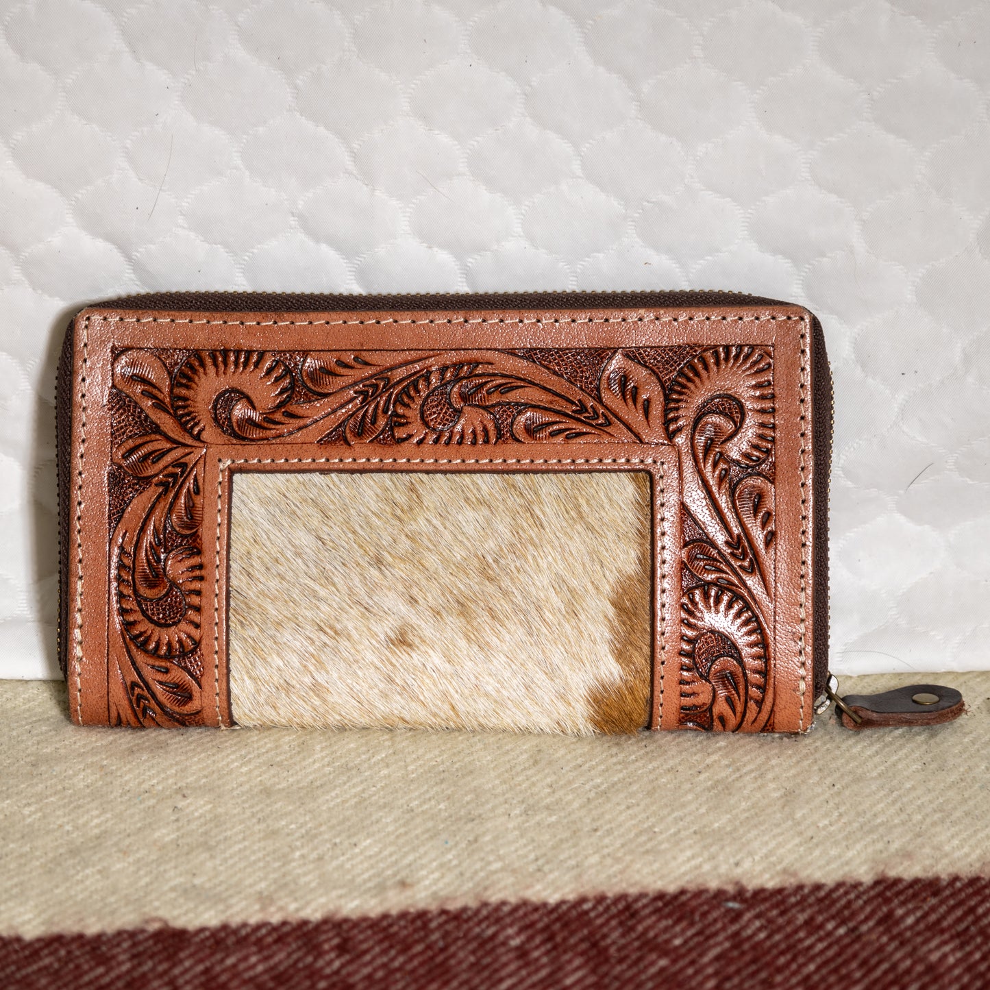 #24 WALLET/TOOLED EDGE