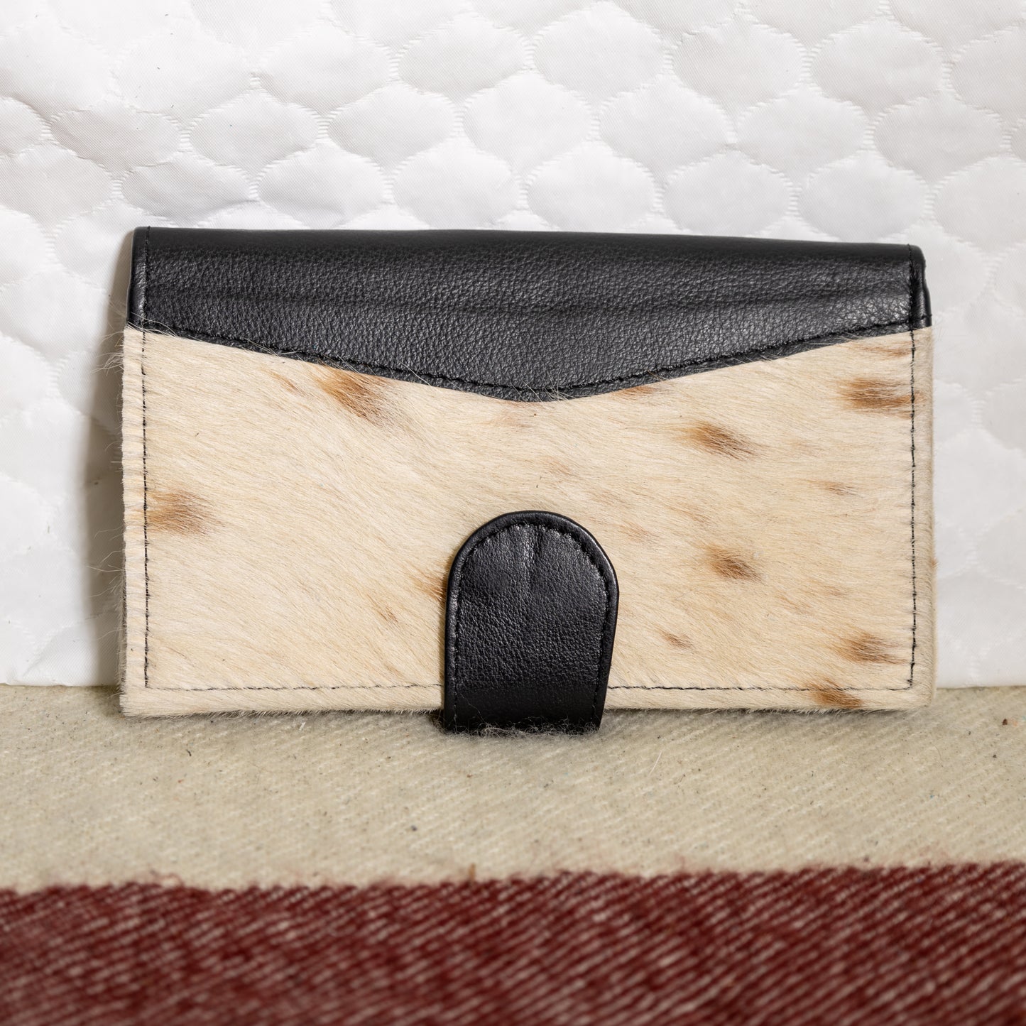 #46 FOLD OVER WALLET W/ CLASP