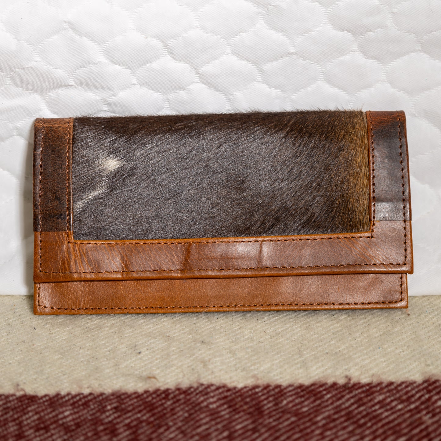 #47 FOLD OVER WALLET W/ CLASP