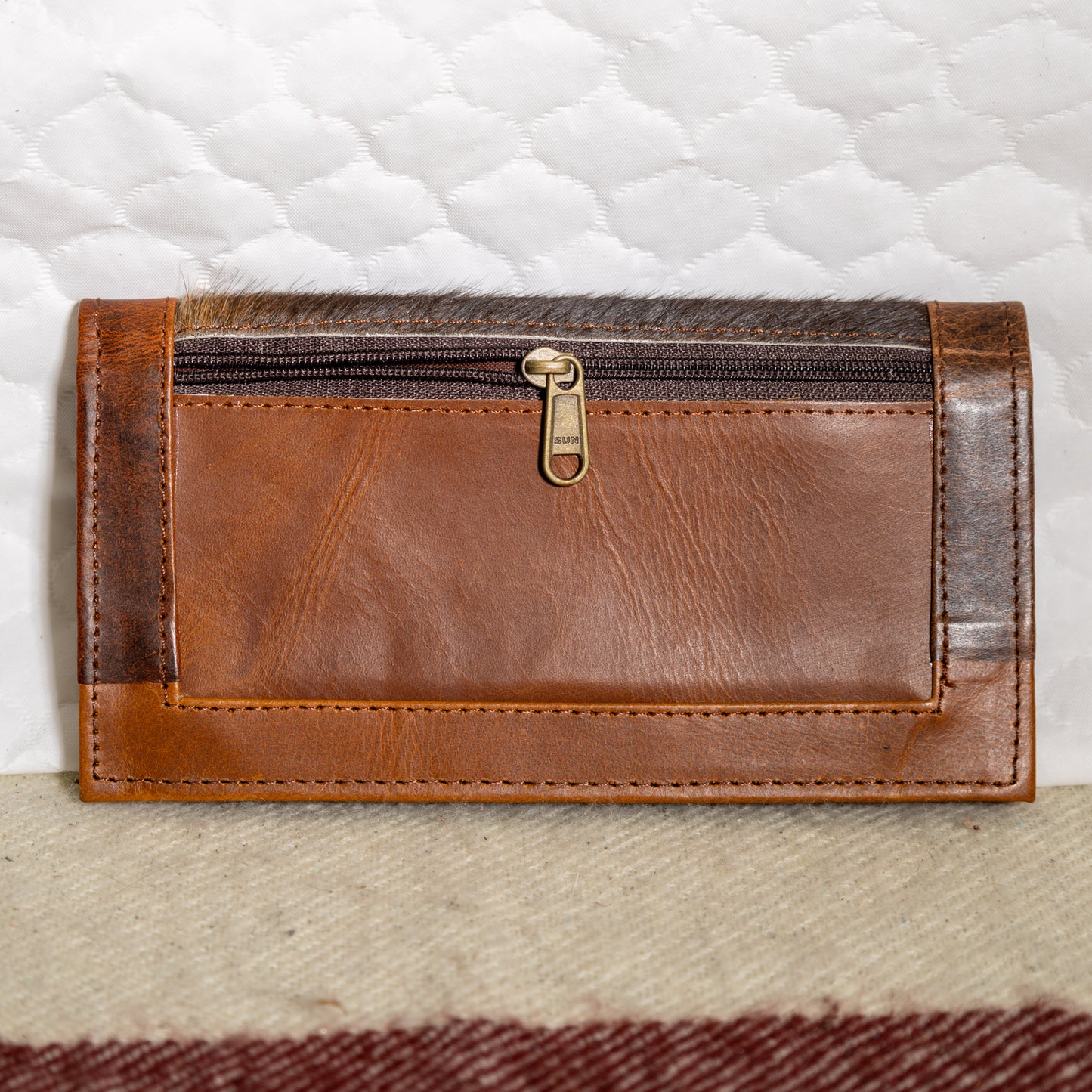 #47 FOLD OVER WALLET W/ CLASP