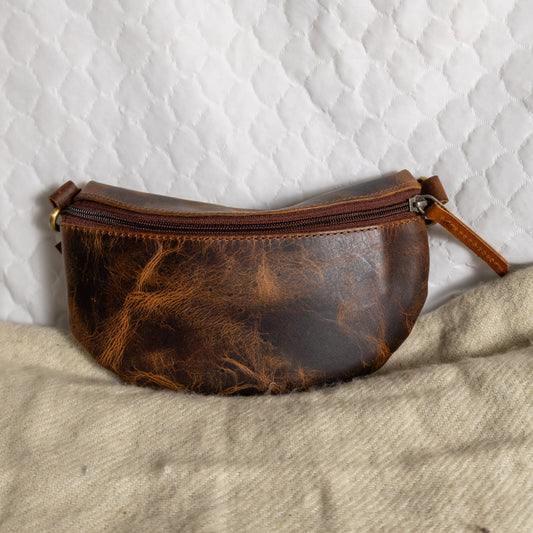 # 111 CROSSBODY FANNY PACK/ ALL LEATHER