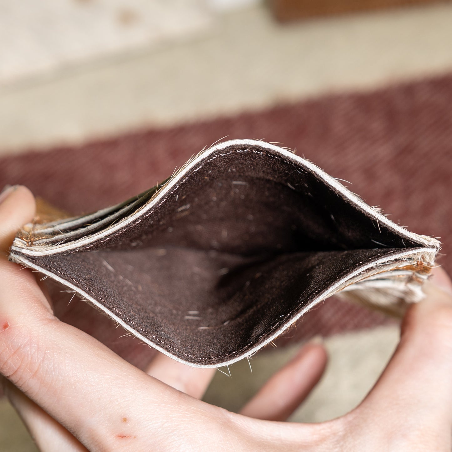 #192 CARD HOLDER COWHIDE