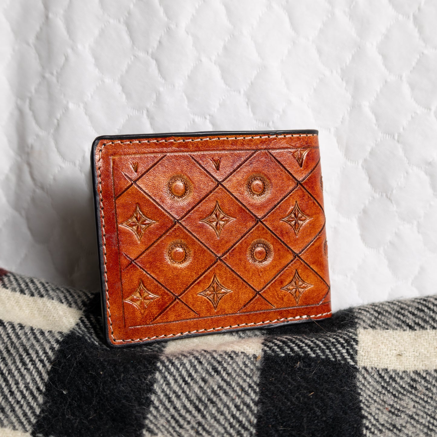 #213 TOOLED WALLET