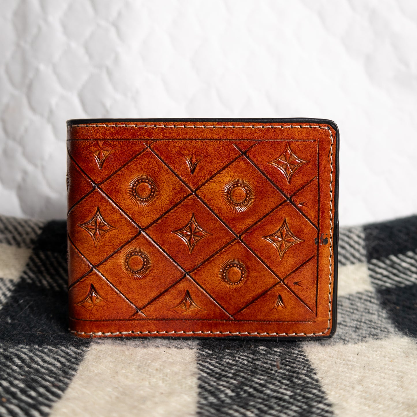 #213 TOOLED WALLET