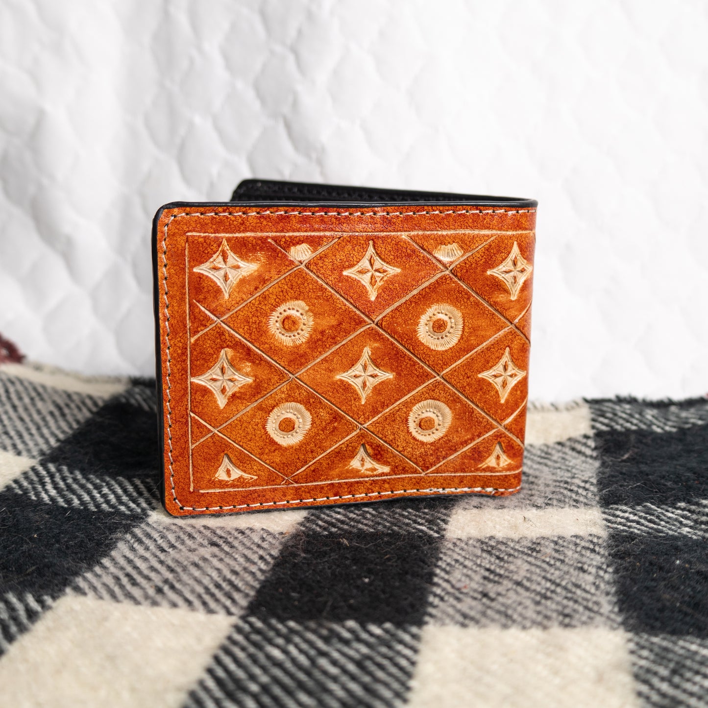 #213 TOOLED WALLET