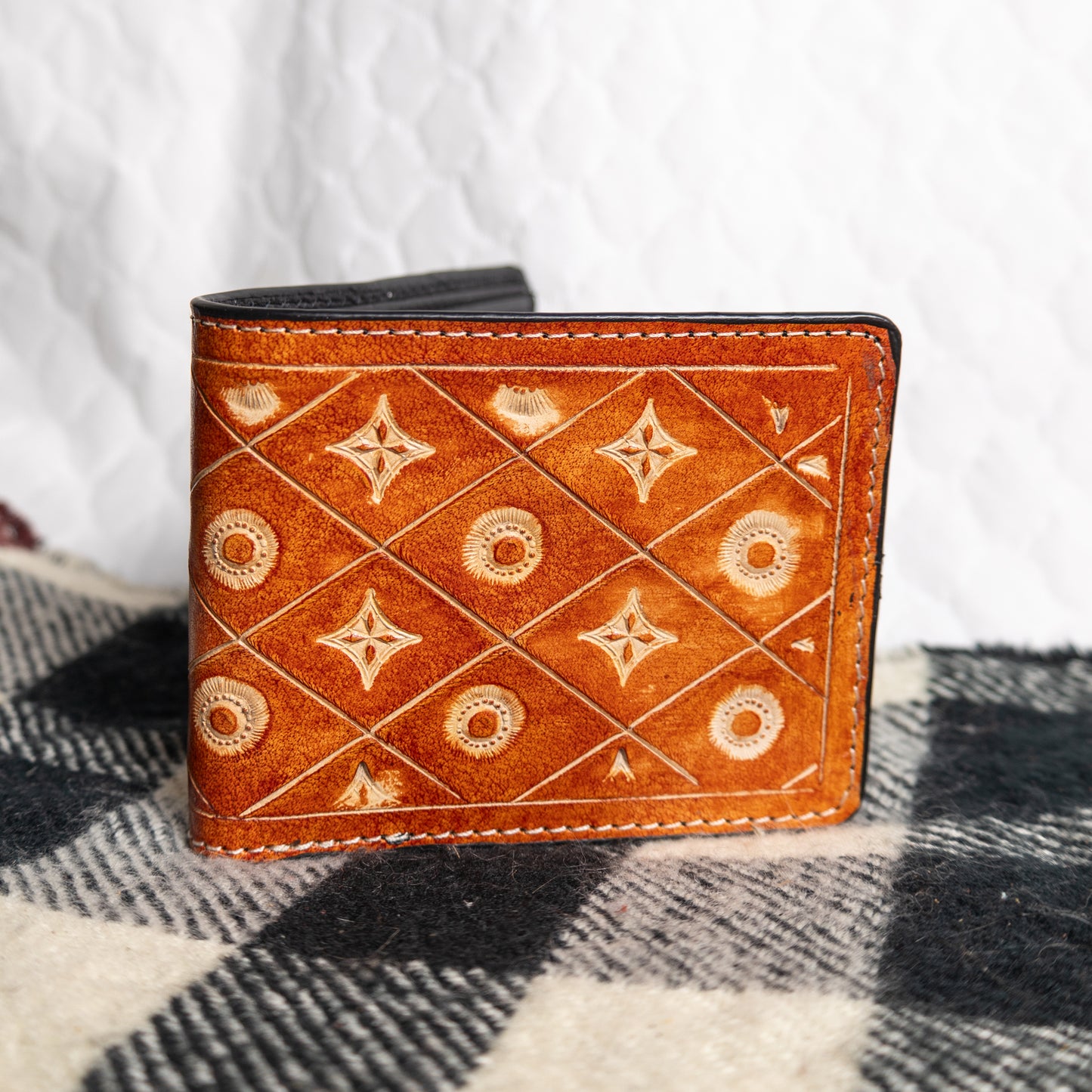 #213 TOOLED WALLET