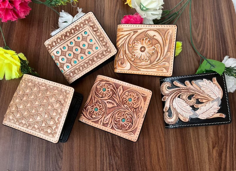 #213 TOOLED WALLET